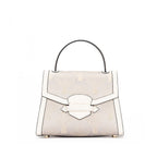Embroidered Genuine Leather Handbag Chinese Style Purse-5