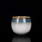 Kiln Changed To Build A Teacup Tianmu Glaze Drawing