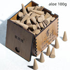 Indoor Natural Backflow Incense Osmanthus Cone Tower Incense-7