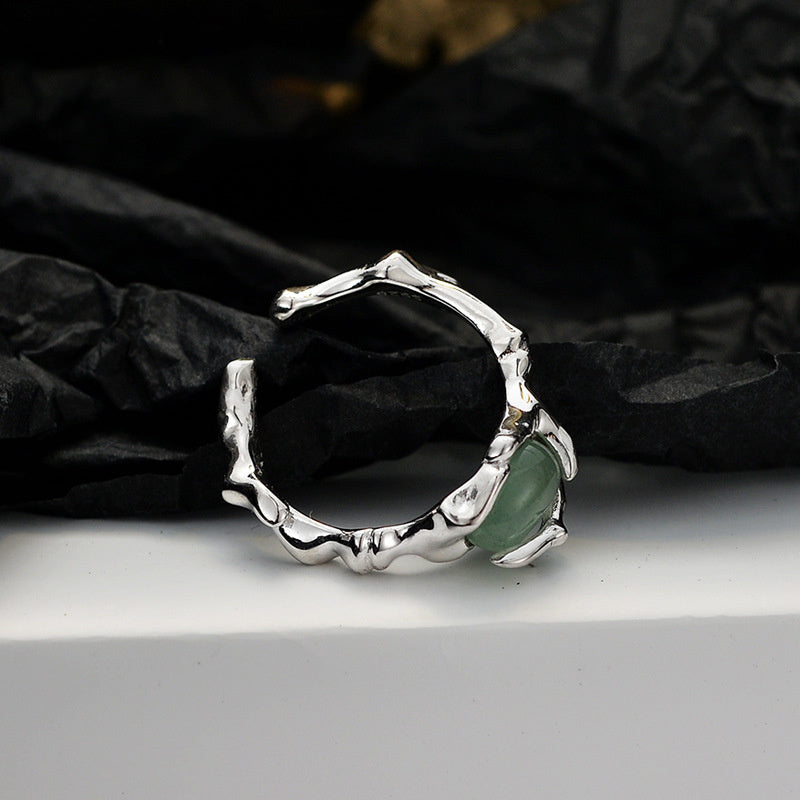 Chinese Style Bamboo Knot Fashion Ring