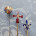 Copper Base Filamentary Enamel Insert Handicraft Cloisonne Bookmark-1