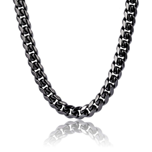 10mm Black Cuban Link Chain in Black GoldIntroducing the stunning Fashion Black Cuban Link Chain in Black Gold - a bold and contemporary accessory that will add a touch of sophistication to any outfit.
WearNecklacesNecklacesdopeplusDOPEPLUS.COM