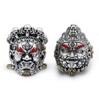 Yellow God of Wealth Index Finger Opening Ring