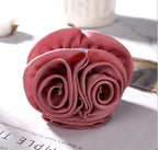 Rose flower hairpin