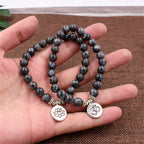 Glitter stone bracelet pendant bracelet
