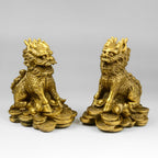 Feng Shui Kirin Bronze Sculpture Home Furnishings Ornaments