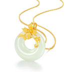 Hetian jade pendant