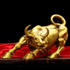 Fortune Copper Ox Ornament Office Decoration Crafts