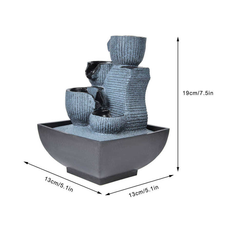 Furnishing Feng Shui Ball Water Feature Desk Top Decoration