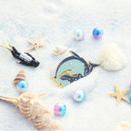 Pisces Metal Badge Fashion Creative Personality Dolphin Jewelry Gift