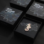 Virgo Constellation Brooch Zodiac Badge Gift for Her or Him-2