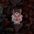 Chinese Dragon Enameled Metal Brooch Original Chinese Style Accessories