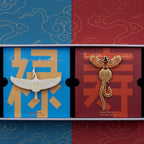 Daparo Egret Designer's Original Brooch Promotion and Fortune Creative Badge