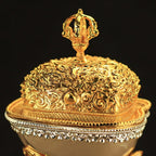 Nepal Tibetan Buddhism Supplies Tantric Patriarchal Instrument Toba Ornaments Initiation Offering Wine Cup Large