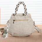 Ethnic Style Handbag Shoulder Bag Literature and Art Shoulder Bag Messenger Bag