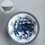 Pu Er Teacup Blue And White Porcelain Teacup