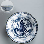Pu Er Teacup Blue And White Porcelain Teacup