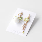 Lovely Temperament Original Earrings Cherry Blossom Earrings