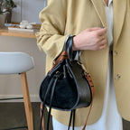 Hong Kong style vintage bucket bag