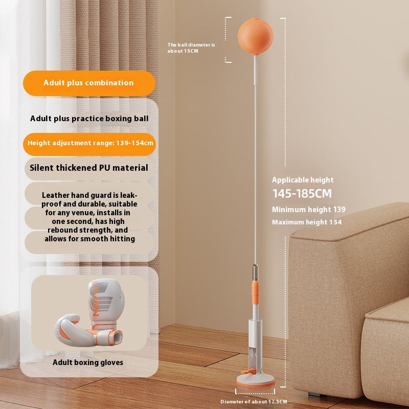 Boxing Reaction Ball Household Sandbag Vertical Tumbler Boxing Speed Ball