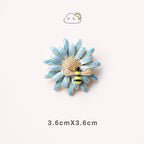 New Sunflower Daisy Brooch Bag Pendant Badge