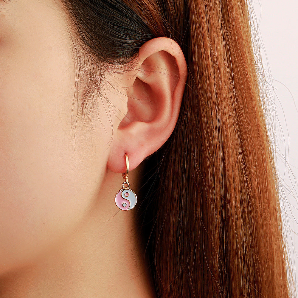 Fashion Personalized Women's Tai Chi Earrings