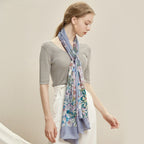 Jewel Butterfly Silk Scarf