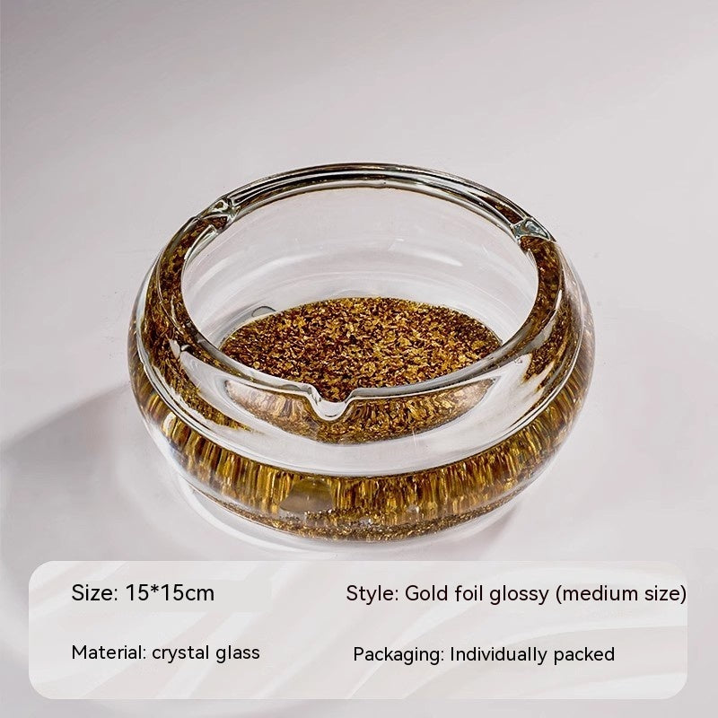 High End Luxury Crystal Glass Ashtray