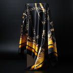 Large Square Scarf Simulation Silk Scarf Shawl All-match Scarf
