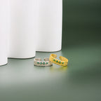Niche Fold Texture Ring Irregular Ring Female Ring