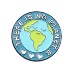 Creative Cartoon Protect The Earth Brooch Gifts for Environmentalists