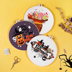 Halloween Decoration Gift Handmade Embroidery Material Kit-1