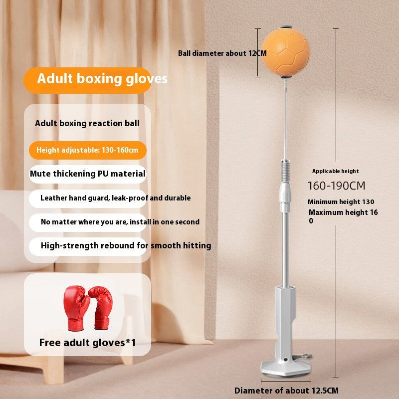 Vertical Boxing Reaction Speed Ball Children Household Vent Sandbag Decompression Focus Mitts