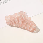 Small  Marble Ponytail Hair Card Acrylic Plate Hair Clip Hair Accessories