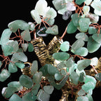Natural Dongling Green Crystal Fortune Tree Ornament