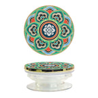 Dunhuang Lotus Collapsible Phone Holder Grip-4