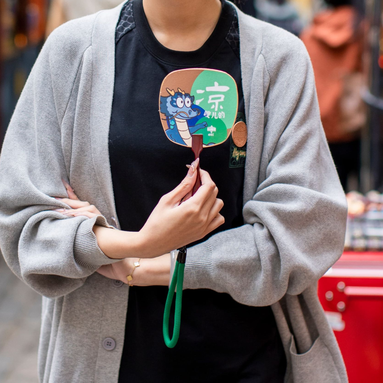 Handheld Portable Fan Harbin Liangsousu Summer Gift-1