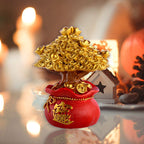 Fortune Tree Dress Up Car Home TV Cabinet Decoration