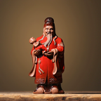 50th Birthday Gifts for Men Fu Lu Shou Sanxing Ceramic Ornaments-2