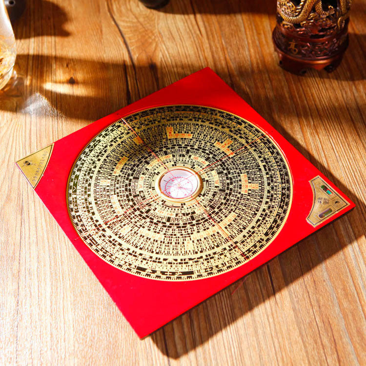 High Precision Feng Shui Compass Pure Copper Bagua Plate