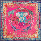 Ladies Light Twill Square Scarf