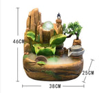 Rockery Feng Shui Wheel Zhaocai Fountain Living Room Indoor Desktop