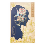 Floral metal bookmarks with tassels for gift packaging