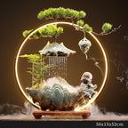 Alpine Flowing Water Attracting Wealth Feng Shui Ornament