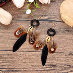 National style was thin earrings earrings