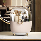 Light Luxury Desktop Macaron Color Cosmetics Storage Box-4