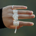 Guizhou Miao Handmade Silver Jewelry New Chinese Ear Wave Flower Ring