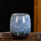 Ceramic Kiln Change Four Seasons Cup Household Teacups-13
