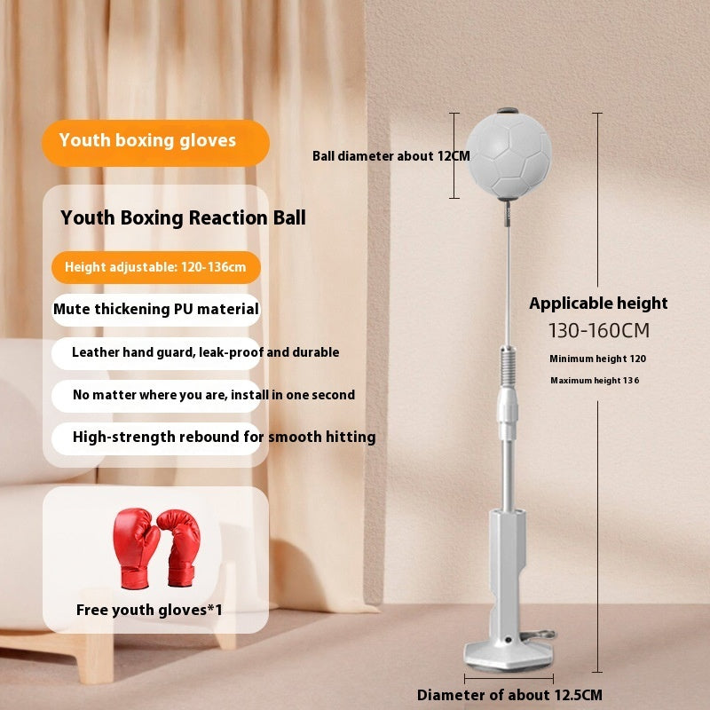 Vertical Boxing Reaction Speed Ball Children Household Vent Sandbag Decompression Focus Mitts