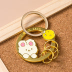 Simple And Fashionable Life Alloy Keychain